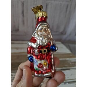 thomas pacconi traditional Santa world mini orname‎